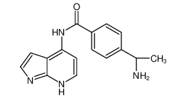 (R)-4-(1-氨基乙基)-N-1H-吡咯并[2,3-b]吡啶-4-基苯甲酰胺