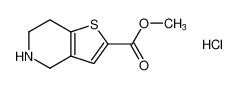 4,5,6,7-四氢噻吩并[3,2-c]吡啶-2-羧酸甲酯盐酸盐