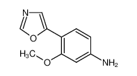 3-甲氧基-4-(1，3-噁唑)苯胺