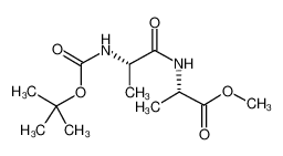(S)-2-((S)-2-((叔丁氧羰基)氨基)丙酰胺)丙酸甲酯