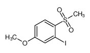 2-碘-4-甲氧基-1-(甲基磺酰基)苯