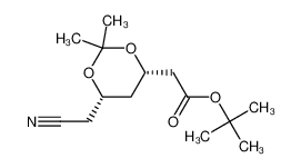 2-((4S,6S)-6-(氰甲基)-2,2-二甲基-1,3-二氧六环-4-基)乙酸叔丁酯