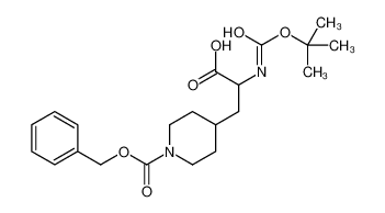 2-(Boc-氨基)-3-(1-Cbz-4-哌啶基)丙酸