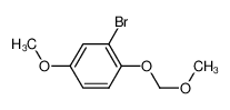 2-溴-4-甲氧基-1-(甲氧基甲氧基)苯