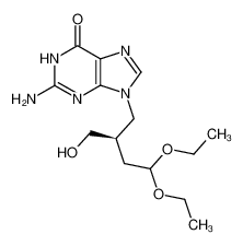 2-氨基-9-[(2R)-4，4-二乙氧基-2-(羟甲基)丁基]-1，9-二氢-6H-嘌呤-6-酮