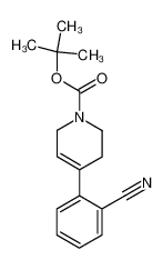 4-(2-氰基苯基)-5，6-二氢吡啶-1(2H)-羧酸叔丁酯