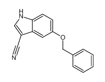 5-(苄氧基)-1H-吲哚-3-甲腈