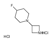 1-(氮杂环丁烷-3-基)-4-氟哌啶二盐酸盐