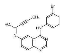 N-(4-((3-溴苯基)氨基)喹唑啉-6-基)丁-2-炔酰胺