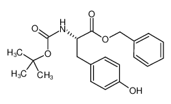 (S)-2-((叔丁氧基羰基)氨基)-3-(4-羟基苯基)丙酸苄酯