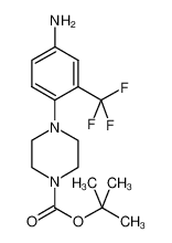 4-(4-氨基-2-三氟甲基-苯基)-哌嗪-1-甲酸叔丁基酯