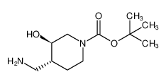 (3R，4R)-4-(氨基甲基)-3-羟基哌啶-1-羧酸叔丁酯