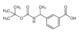 (R)-3-(1-((叔丁氧羰基)氨基)乙基)苯甲酸