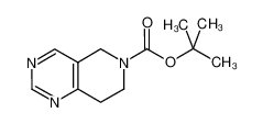 7，8-二氢吡啶并[4，3-d]嘧啶-6(5H)-甲酸叔丁酯