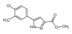 5-(4-氯-3-甲基苯基)-1H-吡唑-3-羧酸甲酯