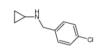 N-[(4-氯苯基)甲基]环丙胺