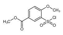 3-(氯磺酰基)-4-甲氧基苯甲酸甲酯