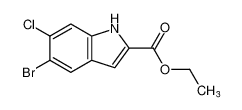 5-溴-6-氯-1H-吲哚-2-羧酸乙酯