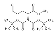 (S)-2-[双(Boc)氨基]-5-氧代戊酸甲酯