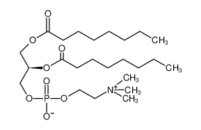 1,2-dioctanoyl-sn-glycero-3-phosphocholine