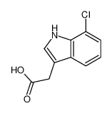 2-(7-氯-1H-吲哚-3-基)乙酸