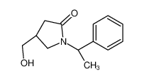 (4R)-4-(羟甲基)-1-[((1R)-1-苯基乙基]吡咯烷丁-2-酮
