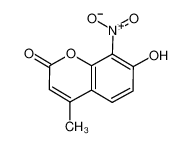 7-羟基-4-甲基-8-硝基香豆素
