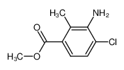 3-氨基-4-氯-2-甲基苯甲酸甲酯