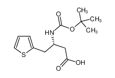 (S)-3-((叔丁氧基羰基)氨基)-4-(噻吩-2-基)丁酸