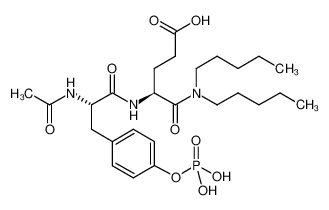 N-Acetyl-O-phosphono-Tyr-Glu Dipentylamide TFA