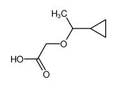2-(1-环丙基乙氧基)乙酸