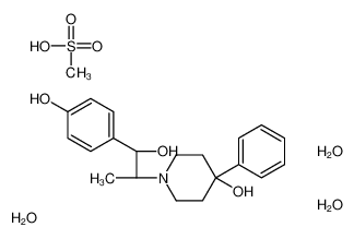 1-((1S,2S)-1-羟基-1-(4-羟基苯基)丙-2-基)-4-苯基哌啶-4-醇甲磺酸三水合物