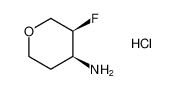 (3S,4S)-3-氟四氢-2H-吡喃-4-胺盐酸盐