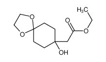 2-(8-羟基-1,4-二氧杂螺[4.5]癸烷-8-基)乙酸乙酯