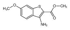 3-氨基-6-甲氧基苯并[b]噻吩-2-羧酸甲酯
