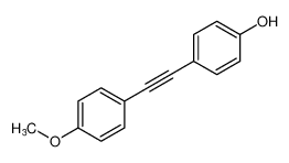 4-(2-(4-甲氧基苯基)乙炔基)苯酚
