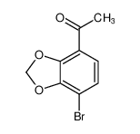 1-(7-溴苯并[d][1,3]二氧戊环-4-基)乙酮