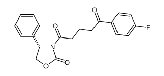(4S)-3-[5-(4-氟苯基)-1,5-二氧代戊基]-4-苯基-2-恶唑烷酮