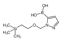 (1-((2-(三甲基硅烷基)乙氧基)甲基)-1H-吡唑-5-基)硼酸