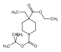 N-Boc-4-乙基-4-哌啶甲酸乙酯