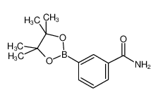 3-(4,4,5,5-四甲基-1,3,2-二氧硼杂环戊烷-2-基)苯甲酰胺