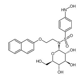 4-(羟基氨基)-N-(2-(萘-2-氧基)乙基)-N-((2R,3R,4S,5S,6R)-3,4,5-三羟基-6-(羟甲基)四氢-2H-吡喃-2-基)苯磺酰胺
