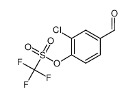 2-氯-4-甲酰基苯基三氟甲磺酸盐