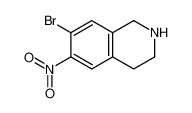 7-溴-6-硝基-1,2,3,4-四氢异喹啉