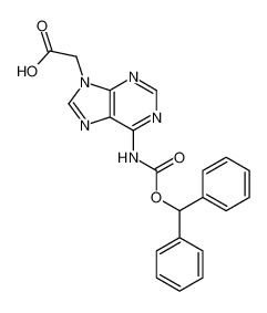 2-(6-((二苄氧基)羰基)氨基)-9H-嘌呤-9-基)乙酸