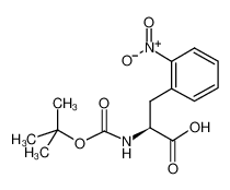 (S)-2-((叔丁氧基羰基)氨基)-3-(2-硝基苯基)丙酸