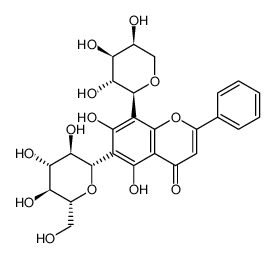 白杨素6-C-葡萄糖8-C-阿拉伯糖苷