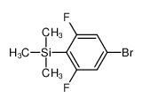 (4-溴-2，6-二氟苯基)三甲基硅烷