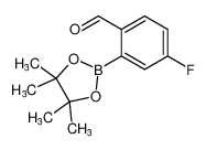 4-氟-2-(4,4,5,5-四甲基-1,3,2-二氧硼戊烷-2-基)苯甲醛