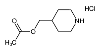哌啶-4-基甲基乙酸酯 盐酸盐